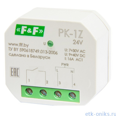 Фото PK-1Z-24 реле промежуточное ЭТК Оникс